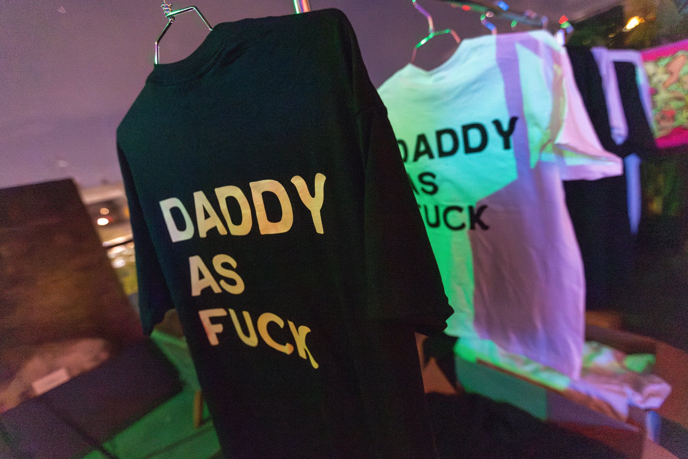 Daddy as Fuck Black Tee
